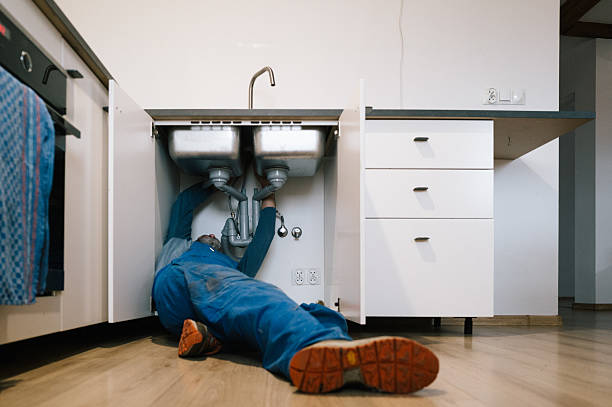 Professional Drain Cleaning technician working in New Derry, PA